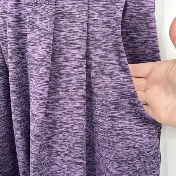 Eddie Bauer Purple Womens Vneck Petite Small Dress Pockets Outdoor Pickleball - Picture 3 of 14